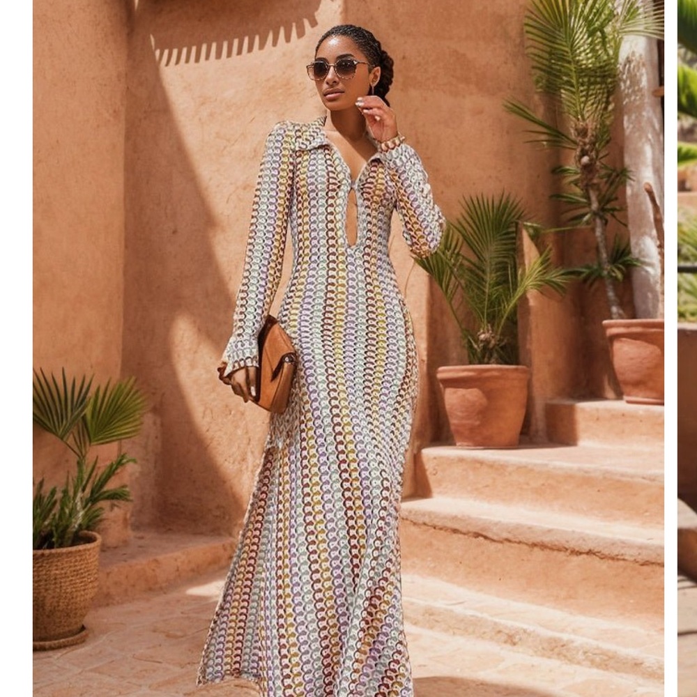 Crochet coverup